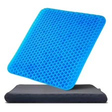 VEVOR Seat Cushion Cooling Gel Seat Chair Cushion for Hips Back Pressure Relief