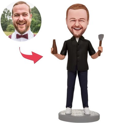 Custom Bobbleheads Five-Star Chef Personalized Gift for Couples Home Decor