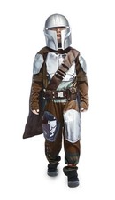 Disney Store Star Wars The Mandalorian Costume for Kids Halloween Size 9/10 NEW
