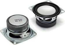 2" 4Ohm 3W Full Range Audio Speaker Stereo Woofer Loudspeaker for Arduino Pack