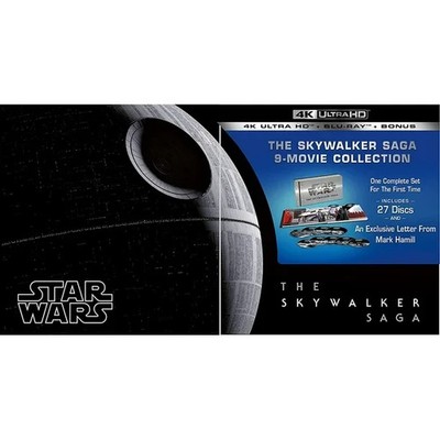 Star Wars Skywalker Saga 4K UHD Blu-ray Box Set 27 Discs Best Buy