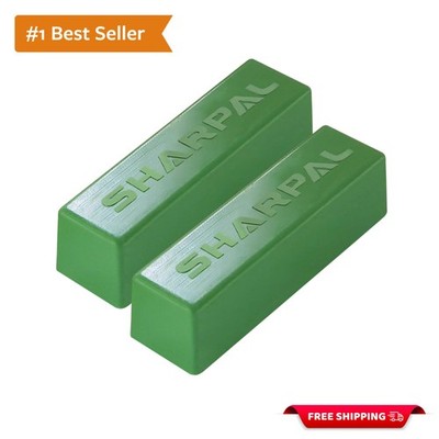 208H Fine Green Polishing Compound 2-Pack - 4 Oz for Razor Sharp Edges