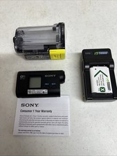 Sony HDR-AS15 HD Action Camcorder Black ExmorR SteadyShot Case /extra Battery
