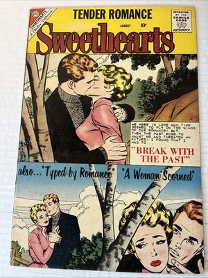 Sweethearts #55 1960 CHARLTON COMICS Rare Silver Age Love Romance Comic Book