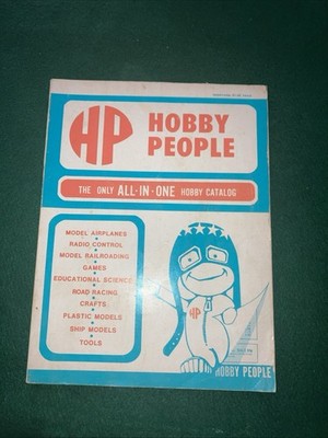 1970 s hobby people all in one hobby catalog Models Cars Planes Trains