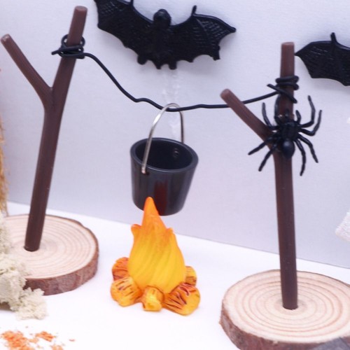 Araña 1:6/1:12 Muebles para casa de muñecas Accesorios para casa de muñecas - Imagen 6 de 12