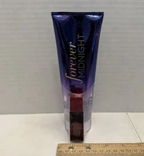 Bath & Body Works Forever Midnight  8 Oz Body Cream & .25 Oz Forever Red Perfume
