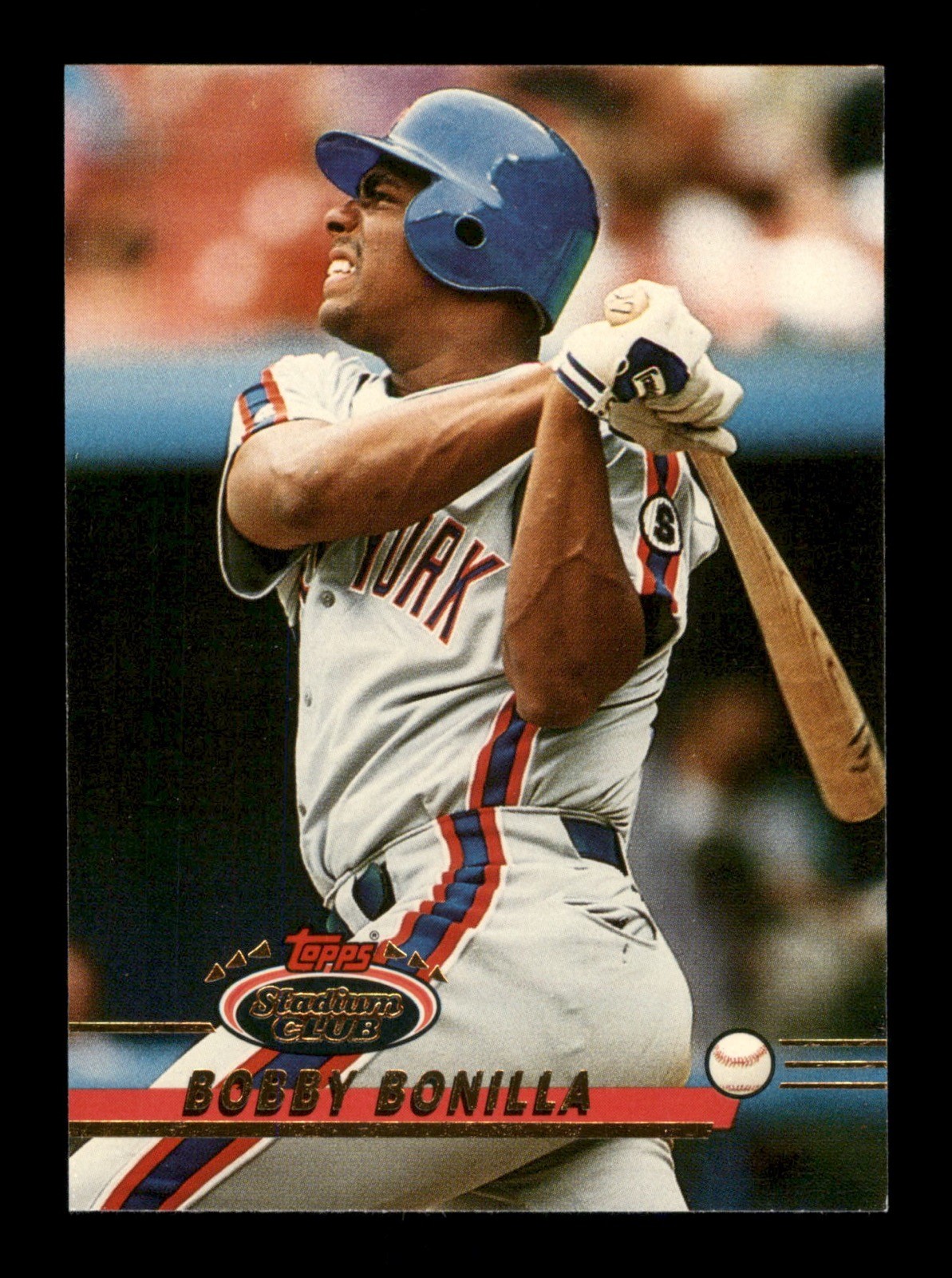 163 Bobby Bonilla 25 Mets 1993 Topps Baseball Sports Trading Card