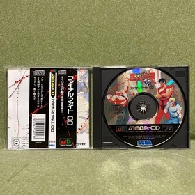 Final Fight CD Sega Mega-CD Japan Version CAPCOM 1993 Near Mint w/ Manual
