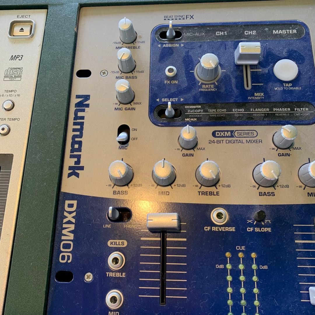 Numark DXM06 DJミキサー Rare Numark DXM06 DJ Mixer Excellent Condition | eBay