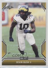 2019 Leaf Draft Gold Devin Bush II #21 0c7g