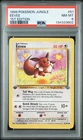 1999 Pokemon Jungle #51 Eevee 1st Edition PSA 8