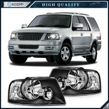 Headlights Assembly For 03-06 Ford Expedition Replacement Headlamps Leftright