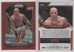 2021 Panini Prizm UFC Red Prizm /275 Anthony Smith #96