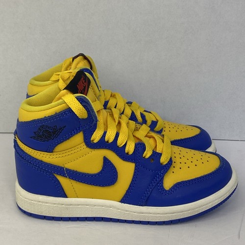 Nike Air Jordan 1 Retro High OG "Reverse Laney" Kids Size 11C (FD2597-700) - Bild 3 von 11