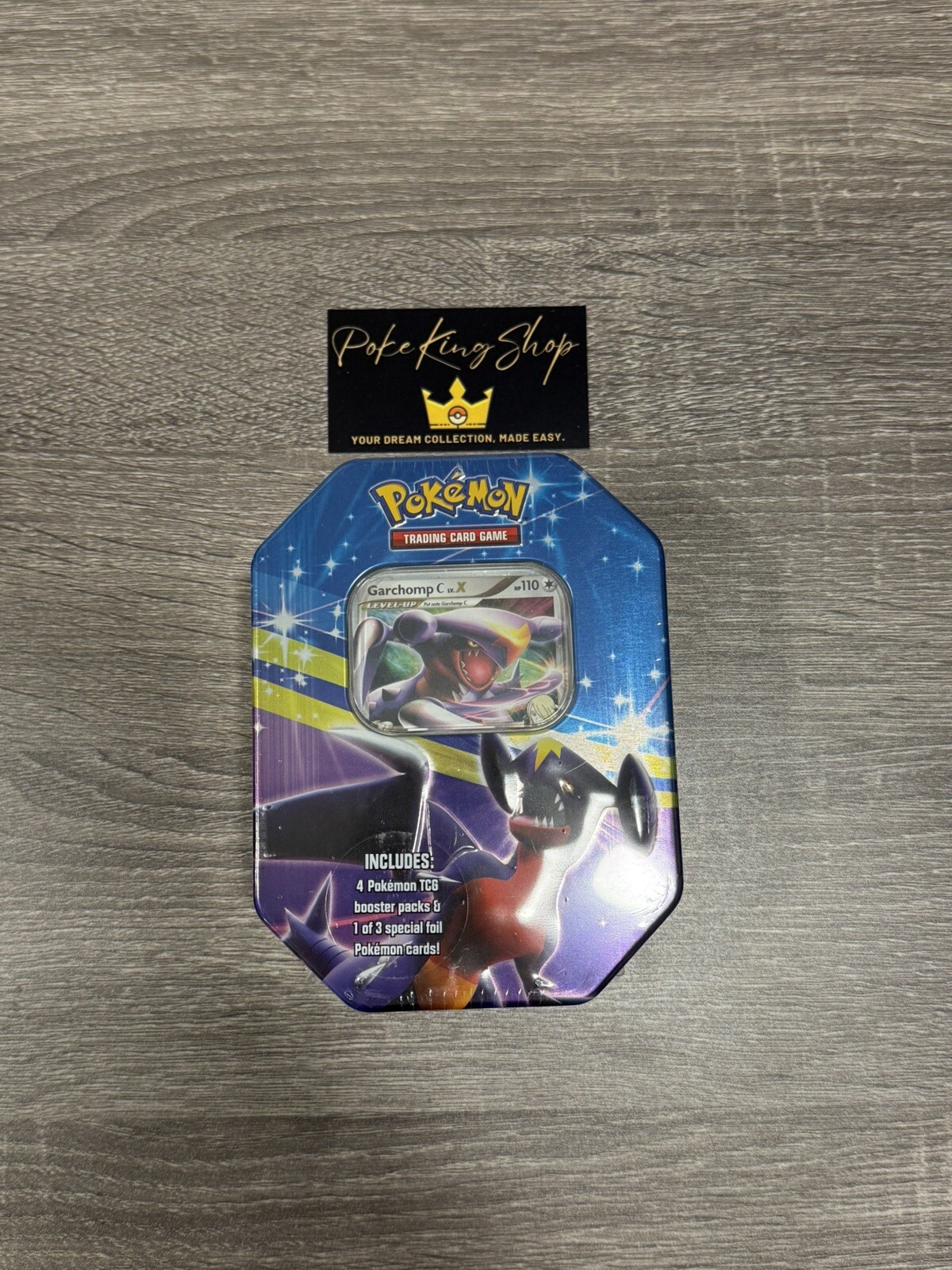 Pokemon Card 2009 Garchomp C Lv.X Collector’s Tin Sealed Diamond Pearl Platinum