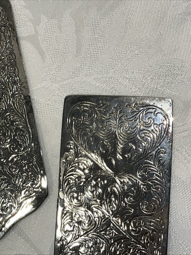 Vintage International Co Kings Shell Pattern Silver plate 5 Piece Serving Set - Picture 18 of 19