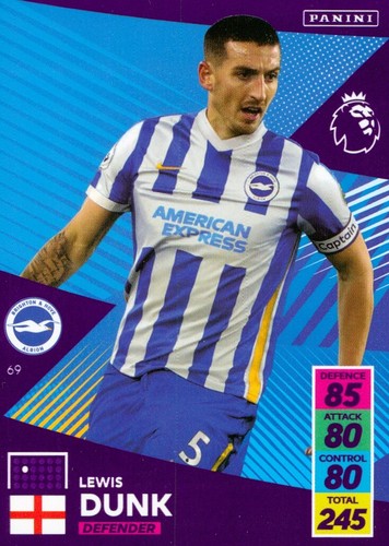 TARJETA BASE PANINI ADRENALYN XL PREMIER LEAGUE 2021/22 21/22 #10 - #189 - Imagen 61 de 181