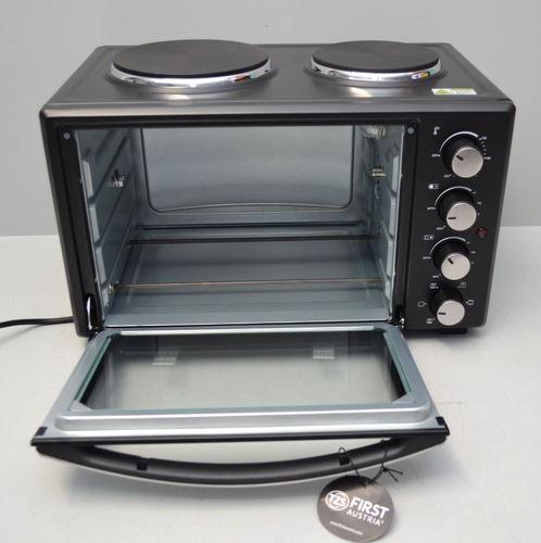 TZS First Austria 2in1 Minibackofen mit Kochplatte 30L Umluft Pizzaofen 3200W - Bild 3 von 5