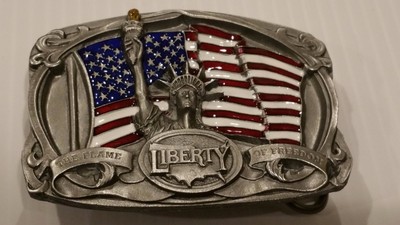 Vintage Liberty Belt Buckle