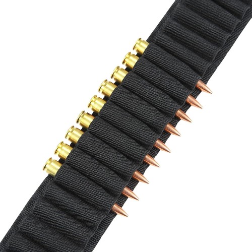 Rifle Ammo Belt Bandolier 5.56/7.62mm Nylon 50 Round Shell Rifle Bandolier Belt - Picture 5 of 20