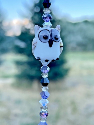 EULE KRISTALL Sonnenfänger Auto Charm aus Swarovski Kristallen Sonnenfänger ☀️🌞 - Bild 1 von 11