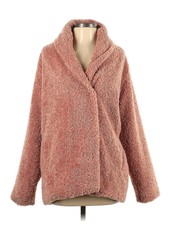 Forte_forte Women Pink Faux Fur Jacket Xs