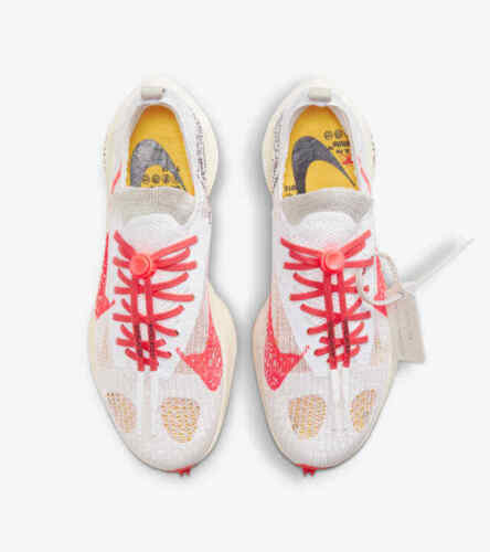 Nike x Off-White Air Zoom Tempo Next White Solar Red CV0697 Nike x Off-White Air Zoom Tempo Next White Solar Red CV0697
