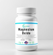 Magnesium 400mg 120 tablets Supplement   Magnesium Oxide for Immune Support