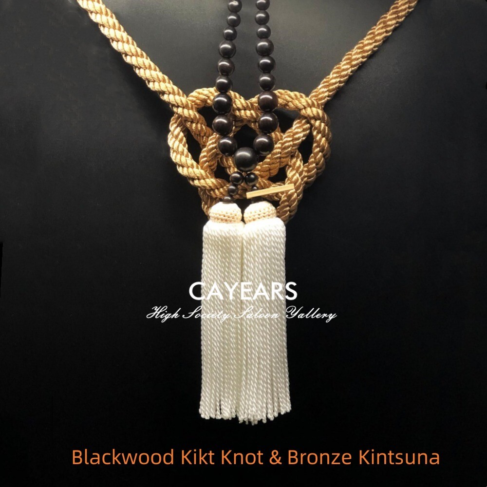 JDM Junction Produce Luxury Gold Leather JP Kintsuna Kin Rope Car