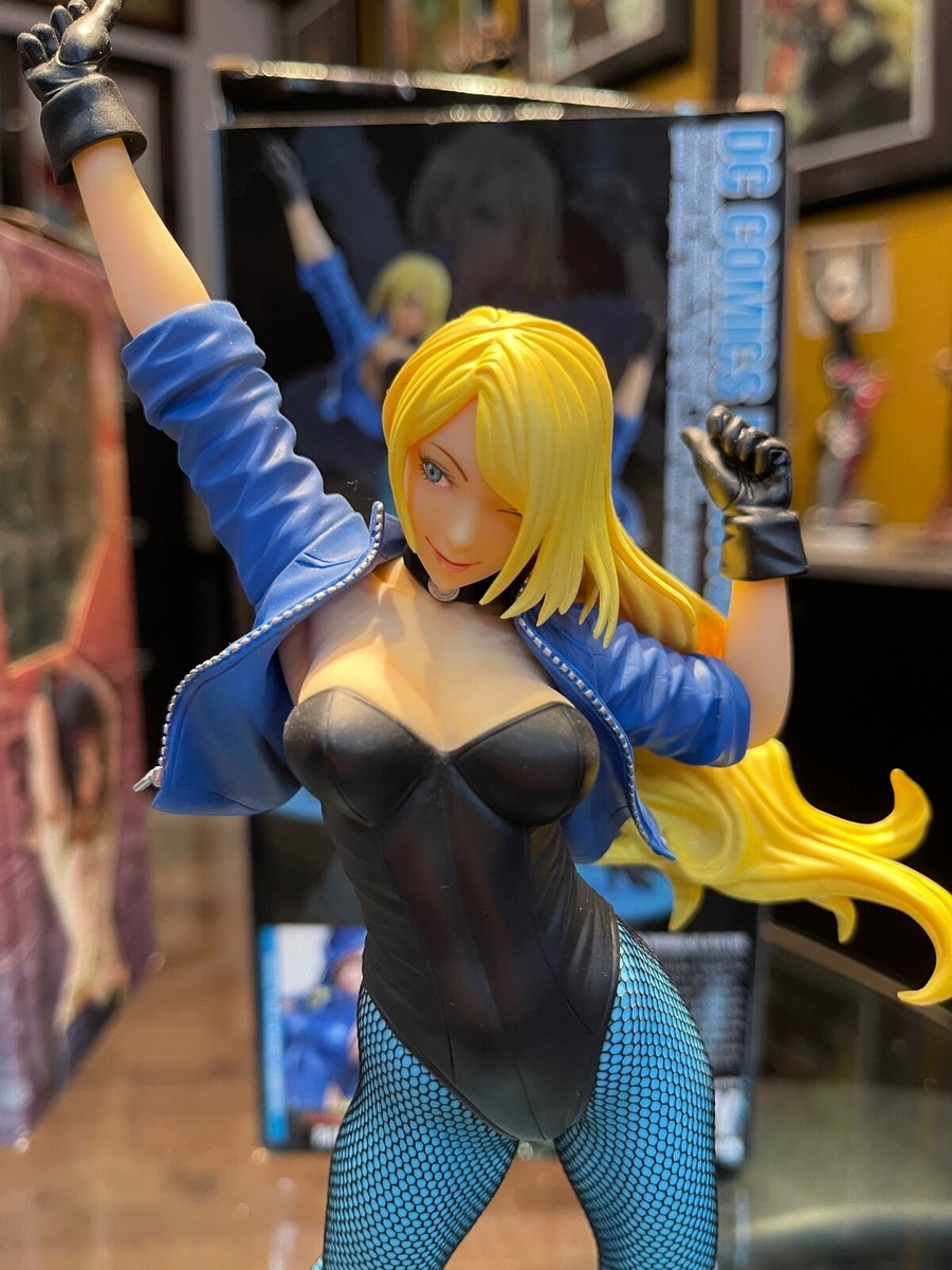 KOTOBUKIYA DC COMICS BLACK CANARY フィギュア DC Comics Black Canary (2nd Edition) Bishoujo 1:7 Statue by