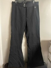 Women's Vintage Downhill Racer Wool Blend Ski Pants Size 34 O