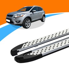 Seitenschweller passend für Ford Kuga ab Baujahr 03/2008-12/2012 SOMA Silber mit