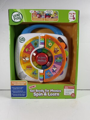 LeapFrog Get Ready for Phonics Spin & Learn Baby and Toddler Toys