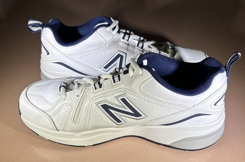 New Balance Mens 608 V5 MX608WN5 White Casual Shoes Sneakers Size 8.5 4E EUC - Picture 5 of 12