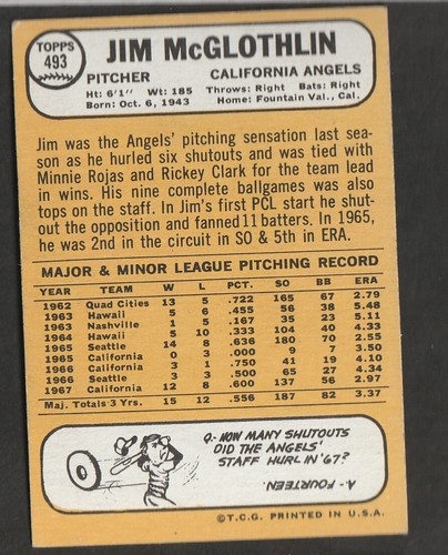 1968 Topps Baseball Cards Scegli una carta a scelta 295-660 EX X-MT 1/25 Set Break - Foto 336 di 490