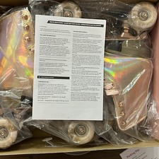 NEW Impala Rose Gold Holographic Rollerskates Quad Marawa Womens 9