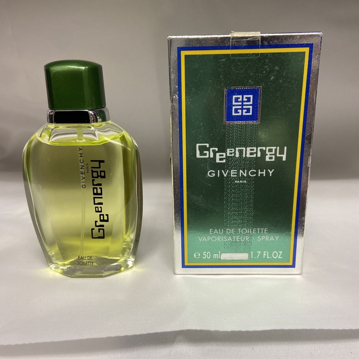 Greenergy by Givenchy Paris Eau de Toilette for Men Spray 1.7 oz