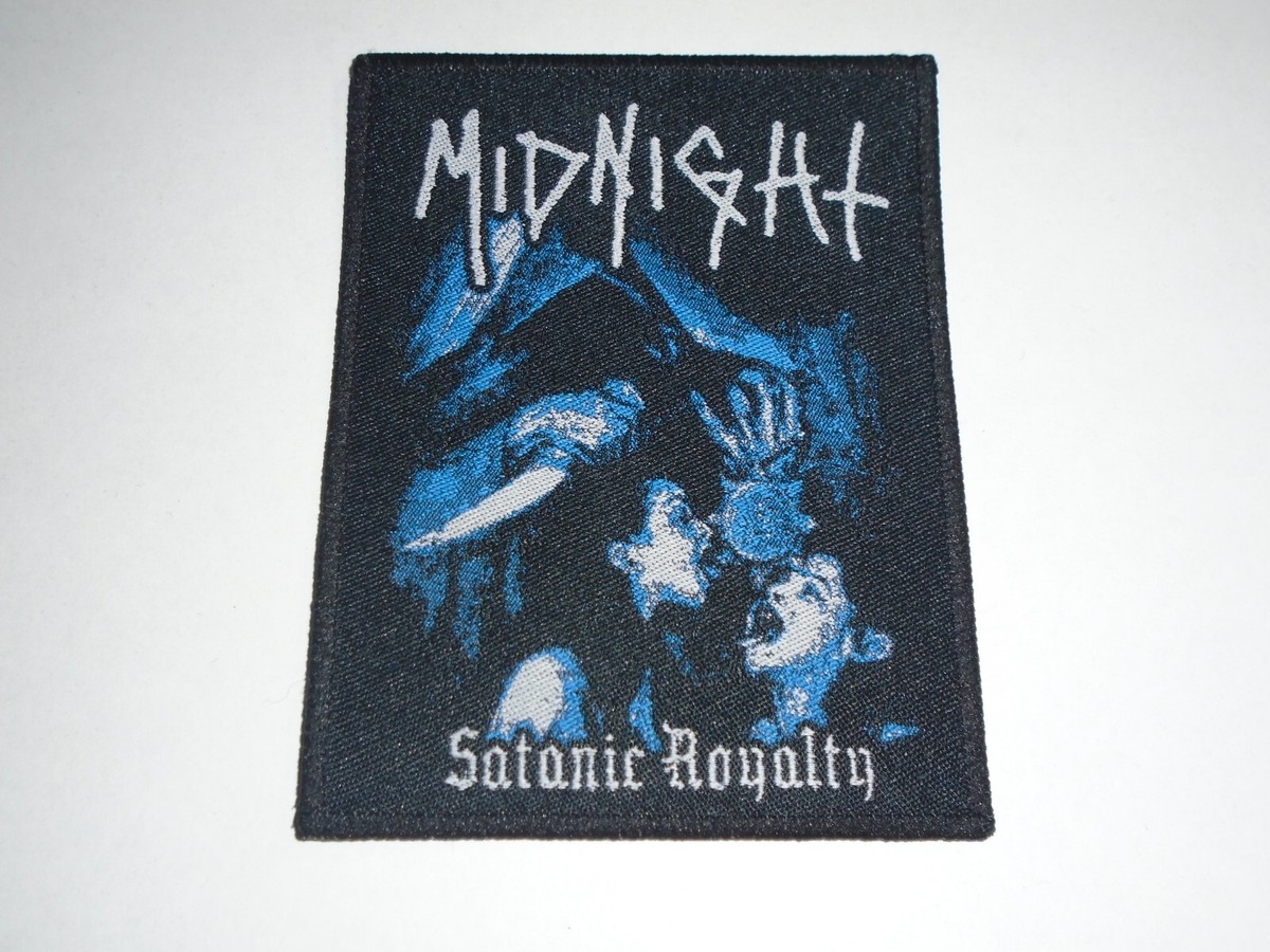 MIDNIGHT SATANIC ROYALTY WOVEN PATCH, $8.09