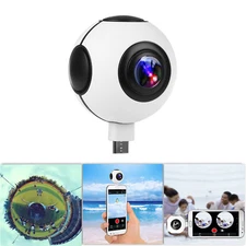 KOCASO® 720° VR Sport Camera - Dual Fisheye Lens HD Recorder for Android phone