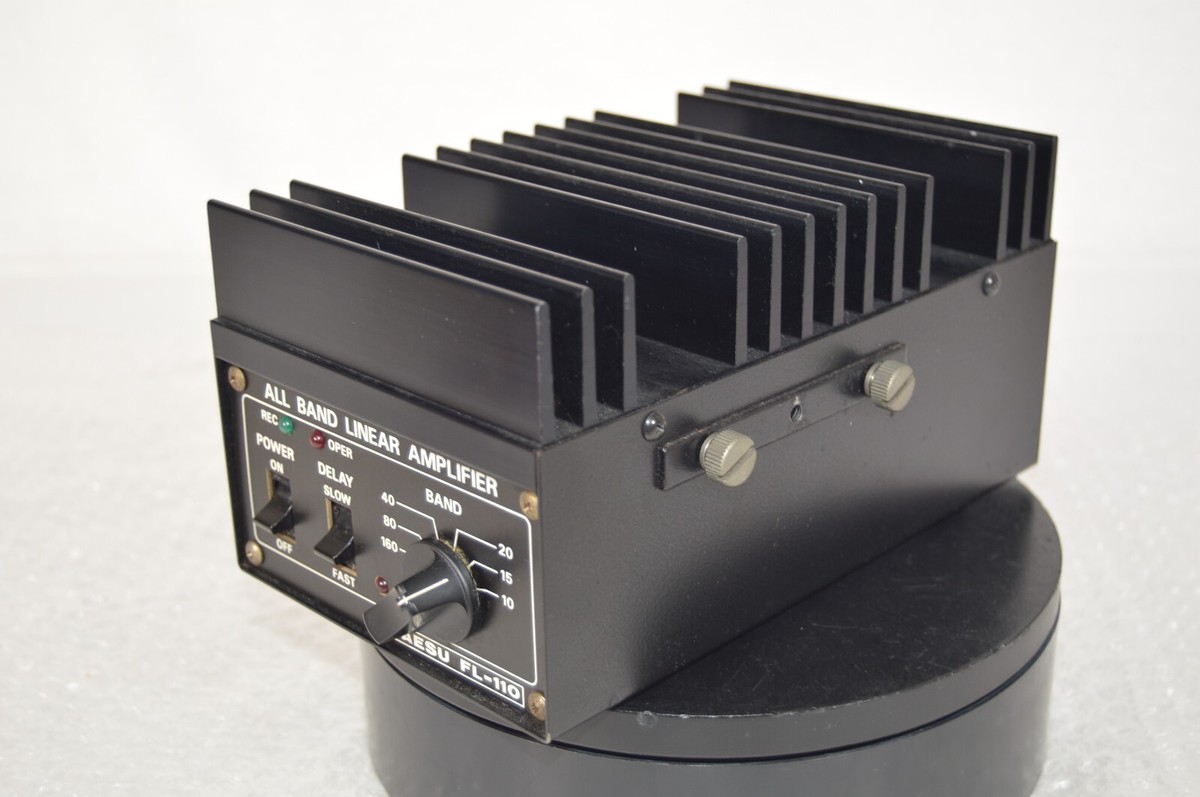 YAESU　LINEAR ＡＭＰＬＩＦＩＥ FL-2010 Yaesu FL-110 HF All Band Linear Amplifier 100W Tested