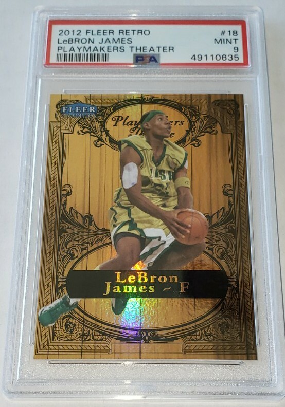 fleer retroレブロンジェームズ noyz boyz nba カード
