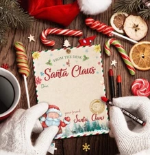 Personalized Letter from Santa & Personalized Nice List Certificate