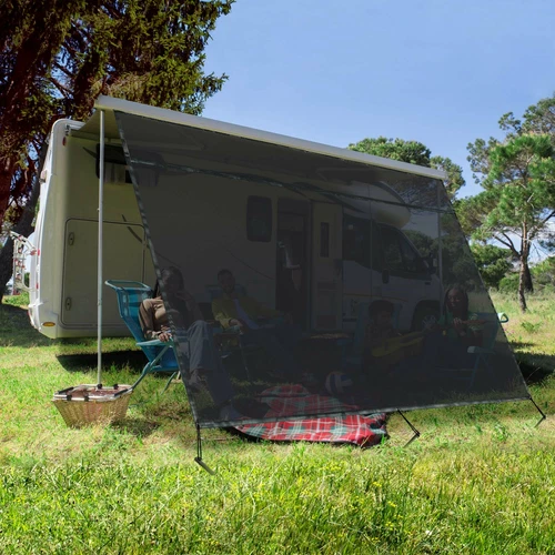 6x19' UV Blocker RV Awning Shade  RV Awning Sun Shade Screen MeshCamping Trailer