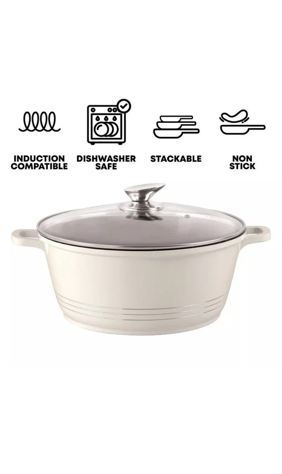 Stockpots 5 pic 20cm,24cm,28cm,30cm,32cm - Image 4 of 4