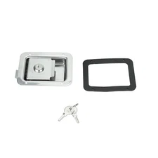 4.7" 3.6" Stainless Door Lock Trailer Toolbox RV Paddle Handle Latch Large New