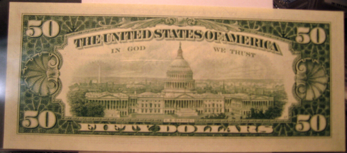 1969C $50 Fr.#2117-G STAR FEDERAL RESERVE NOTE CHICAGO SUPERB GEM PCGS 65 PPQ - Picture 4 of 4