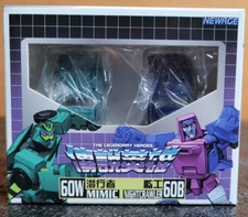Newage Legendary Heroes H60W Mimic & H60B Nightcrawler figure 2-pack