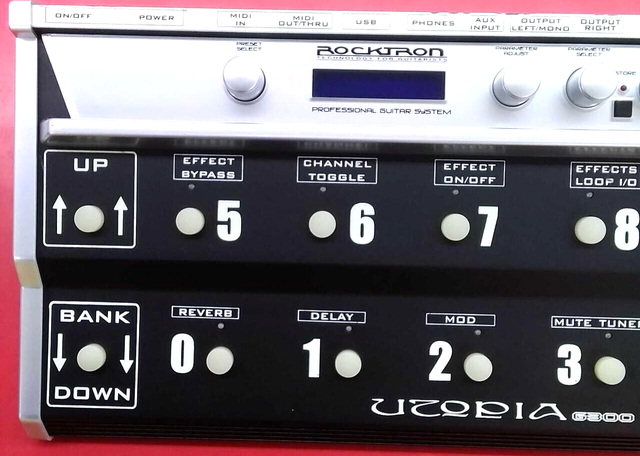 ギター ROCKTRON Utopia G300 Amazon | Rocktron Utopia G300 Guitar Multi Effects Pedal