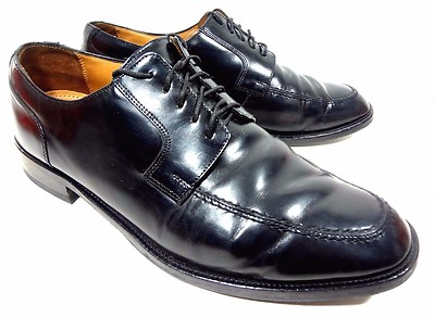 BOSTONIAN OXFORDS BLACK LEATHER LACE UP DRESS MEN display picture 1